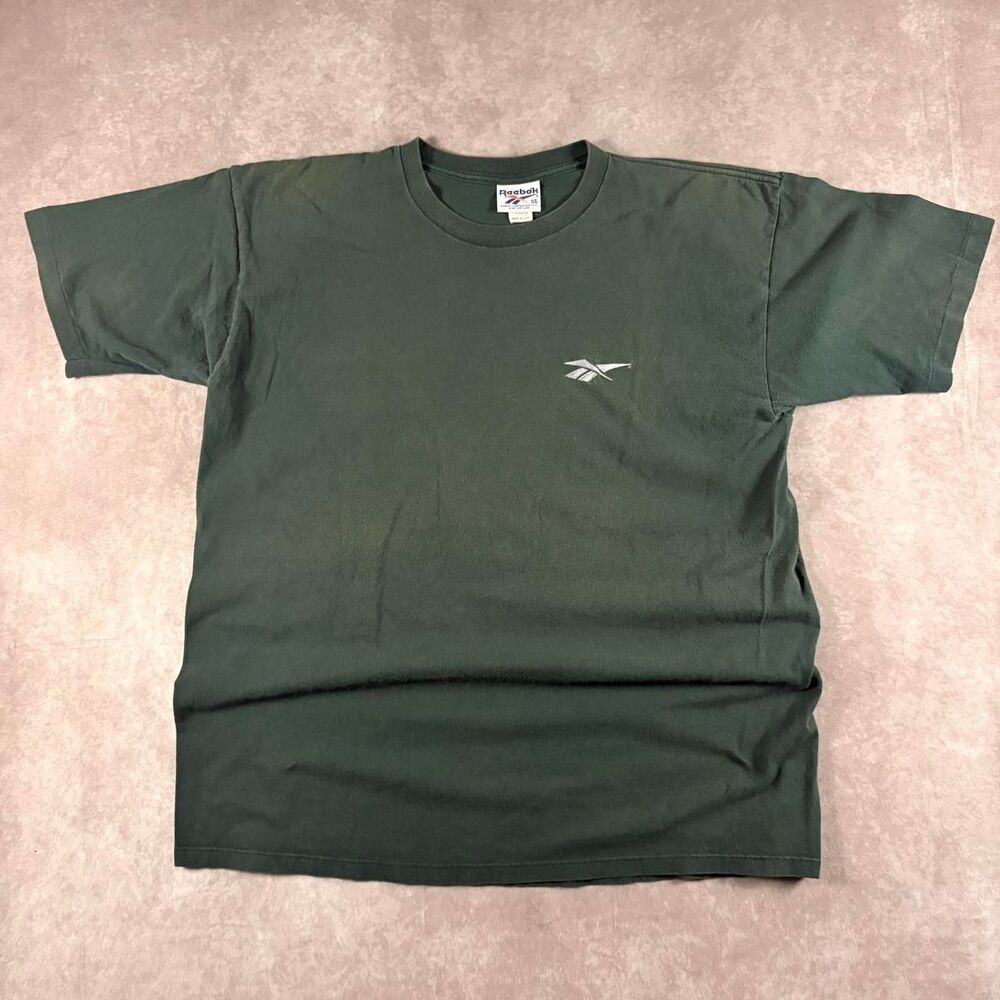 vintage 90s reebok made in usa single stitch oversized faded tee